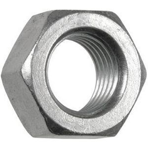 Zeskantmoer M20 verzinkt 8.8