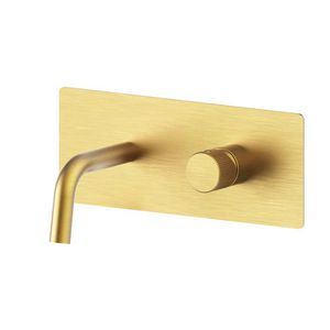 JO kit muurmengkraan wastafel inbouw uitloop 123mm JO104HGSP