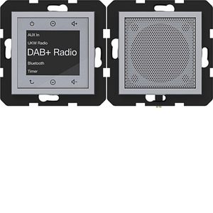 Radio touch DAB+ Bluetooth met luidspreker A.x/C.x titaan