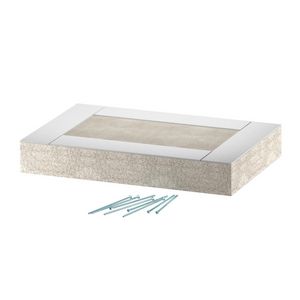 Eindstuk EI90 voor PLCD D091220 200x120 glasvezel grijs