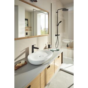Tempesta 250 Cube Douchesysteem Max 8,0L/M matte black (mat zwart) (prof)