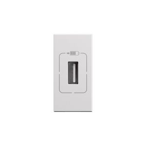 USB lader 5V 1100mA 1 module Mosaic