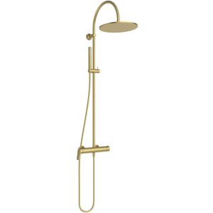 Douchesysteem 314x576x1240mm brushed gold 12.0l/min La Dolce Vita