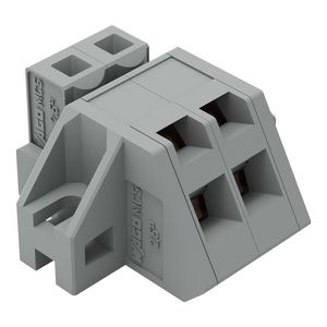 1-draads FE steker HA 2,5mm² grijs 731-502/031-000 VVE=100