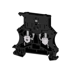 Zekeringsklem schoefaansl. zwart 6mm2 6.3 A 500 V VVE=50