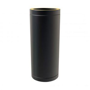 DW Ø125mm Pijp 500mm zwart