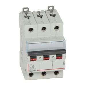 Installatieautomaat MCB DX³ 3-polig C-karakteristiek 40A 10000A