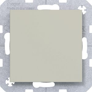 Blindplaat met centraalplaat A.x/C.x pebble mat