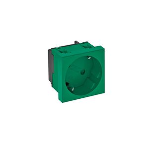 Contactdoos 1-vdg 33gr 250V 10/16A carbonaat