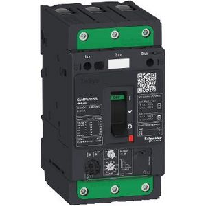 Vermogensschakelaar Thermisch/Magnetisch 115A 3P E TeSys GV4