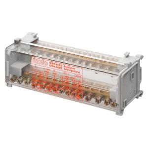 2-POLIG KLEMMENBLOK 4 MODULE EN50022 100 A 750 V VVE=2