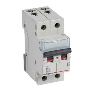 Installatieautomaat MCB TX3 2-polig D-karakteristiek 3A 6000A