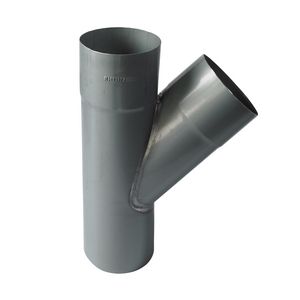 Zinken blue-grey HWA T-stuk 100mm 45°