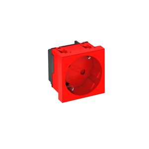 Contactdoos 1-vdg 33gr 250V 10/16A carbonaat 6120079
