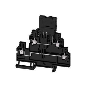 Zekeringskl schoefaansl zw 4mm² 6.3A 36V 2894010000 VVE=50