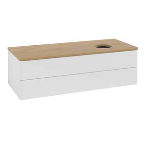 Wastafelonderkast Antao 1200x360x500mm G.White.L L23011GF