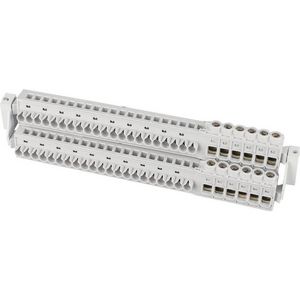 Aansluitklemmen ZSD-PKL/NPE/2/C N/PE 6x schroef en 21 steek