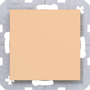 Blindplaat met centraalplaat A.x/C.x petal mat