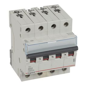 Installatieautomaat MCB TX3 4-polig B-karakteristiek 50A 6000A