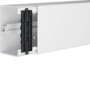 Bodemprofiel + deksel FB 80x130mm verkeerswit VVE=2