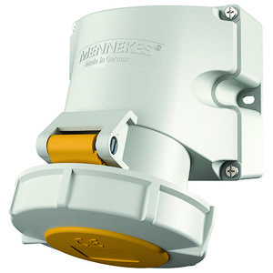 Wandcontactdoos 32A 3-polig  4H 110V IP67