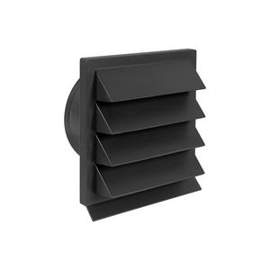 Kunststof buitenrooster Eco+ Ø125mm antraciet