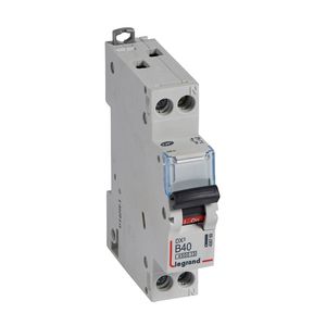 Installatieautomaat MCB DX³ 1-polig + Nul B-karakteristiek 40A 4500A