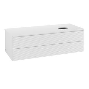 Wastafelonderkast Antao 1200x360x500mm G.White.L L23110GF
