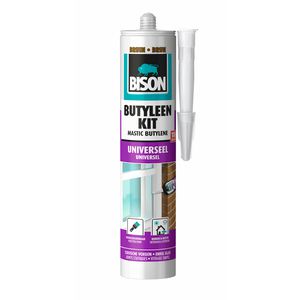Butyleenkit koker 300ml bruin VVE=12