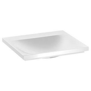 Mineraalgegoten wastafel zonder kraangat 34041315000