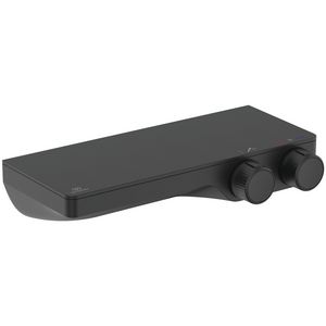 Douchethermo. h.o.h. 15cm silk black Ceratherm S200