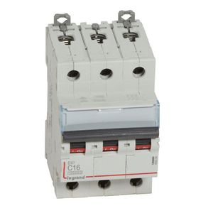 Installatieautomaat MCB DX³ 3-polig C-karakteristiek 16A 10000A