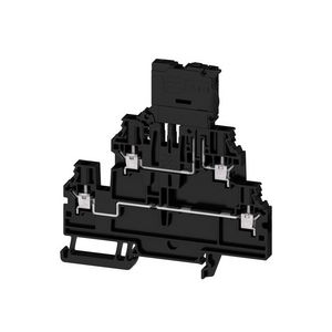 Zekeringsklem zwart 4mm² 6.3A 150V 2893960000 VVE=50