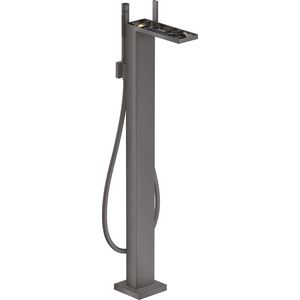 AXOR MyEdition afbouwdeel 1-hendel badmengkraan vloergemonteerd z. plaat Brushed Black chroom
