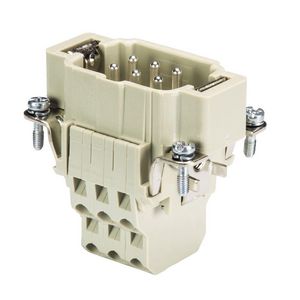 Contactblok insert Male BAS STM 6 2,5 50 AG