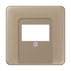 Afdekking goud bruin v. speaker aansl. CD500