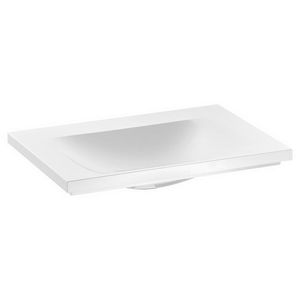 Mineraalgegoten wastafel zonder kraangat 34051316500