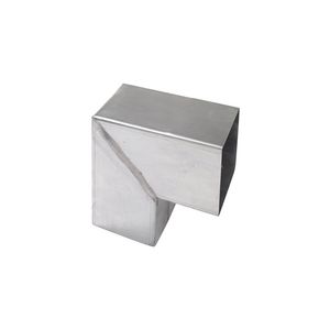 RHEINZINK walsblank vierkante bocht 60x60mm 90gr