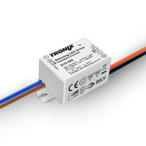 Voeding LED 700mA 6W IP20 flikker vrij dimbaar
