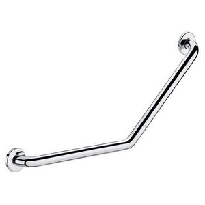 Wandbeugel 45° 400x400mm Ø32mm 2 bev. RVS glans gepol.