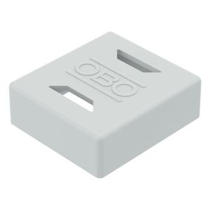 Eindkap voor draagprofiel 44x49x16 Polyethyleen grijs VVE=20