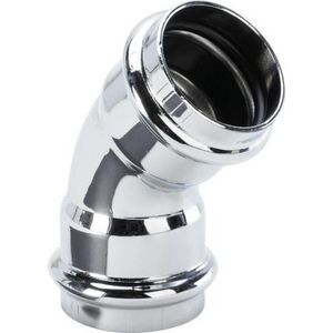 Afvoerbocht 45° 32x32mm