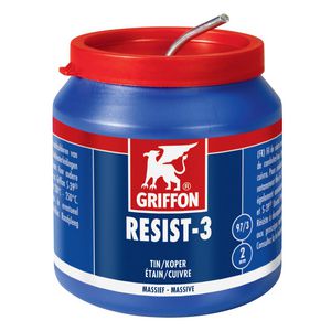 Pot a 500gr. soldeer Tin-Koper 97/3 Resist-3 2mm