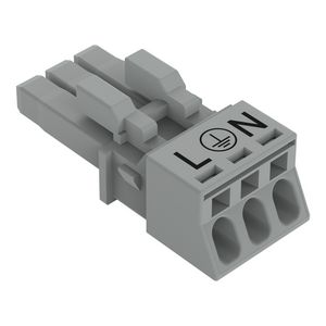 Female 3-polig Cod. B 890-243/060-000 VVE=50