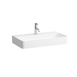 Wastafel Onderzijde Geslepen Val 75X42 wit H8162850001111