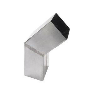 RHEINZINK walsblank vierkante bocht 60x60mm 45gr