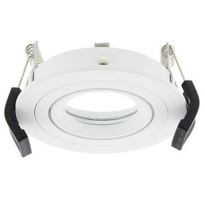 Rond Lumiko modulair inbouw armatuur 90mm wit kantelbaar