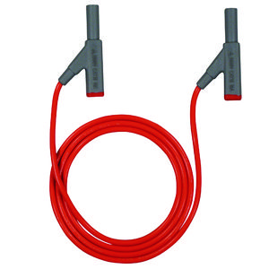 Meetsnoeren, 4 mm, zwart, 2 meter