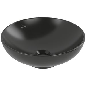 Opzetwastafel Loop Friends Pure Black CeramicPlus 4A4601R7