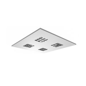 LED paneel reflector 600x600mm 3-CCT wit frame wit